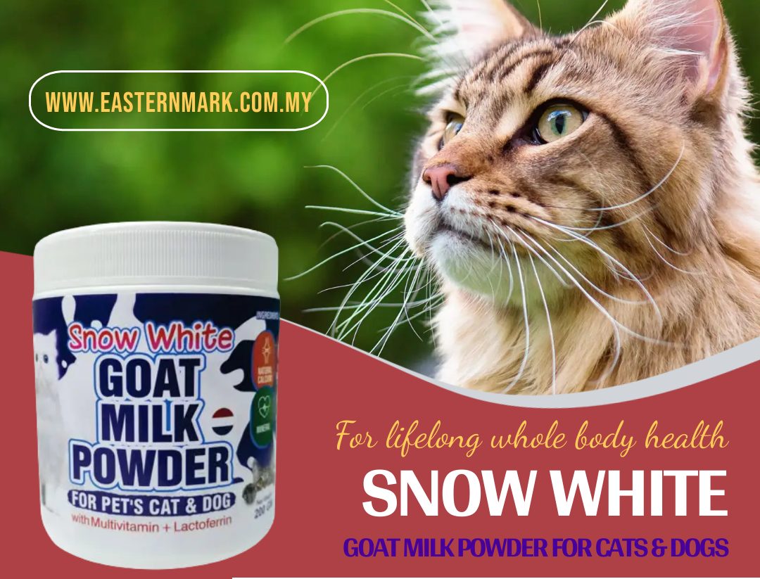 Unlock Vibrant Health for Your Pets with Snow White Goat Milk Powder in Malaysia