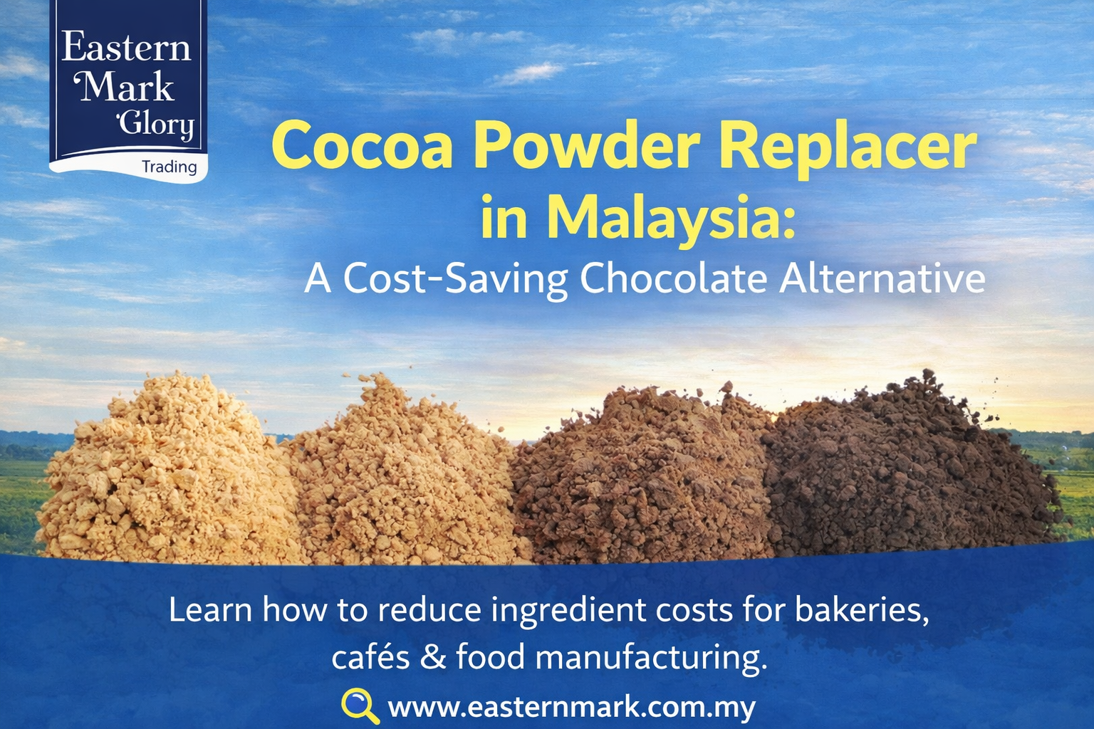 Cocoa Powder Replacer in Malaysia: A Smart Alternative for Bakeries, Beverage Shops & Food Manufacturers